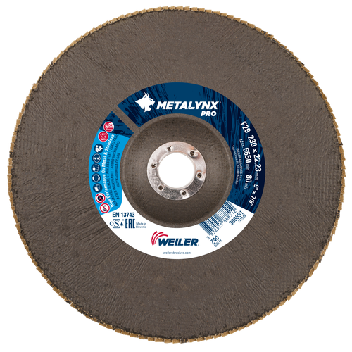 Metalynx Pro - 230mm Zirconium Flap Disc