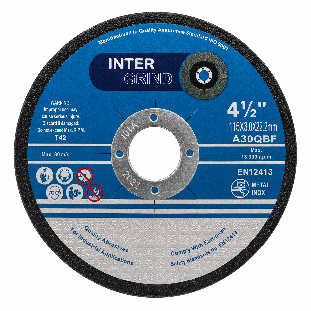 Inter Grind Pro - Thin Metal & Inox Cutting Discs