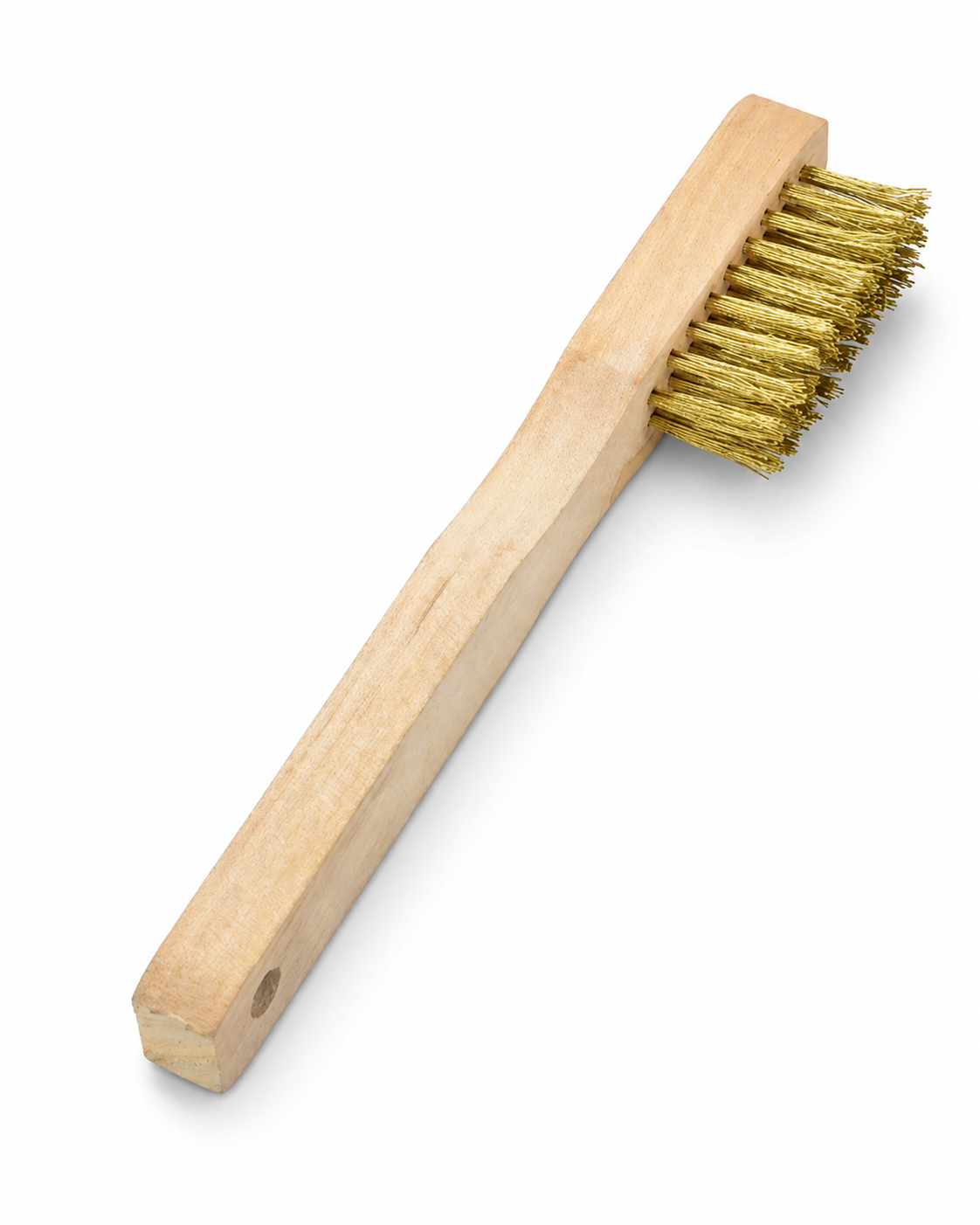 Rosver - Brass Coated Wooden Handle Brush