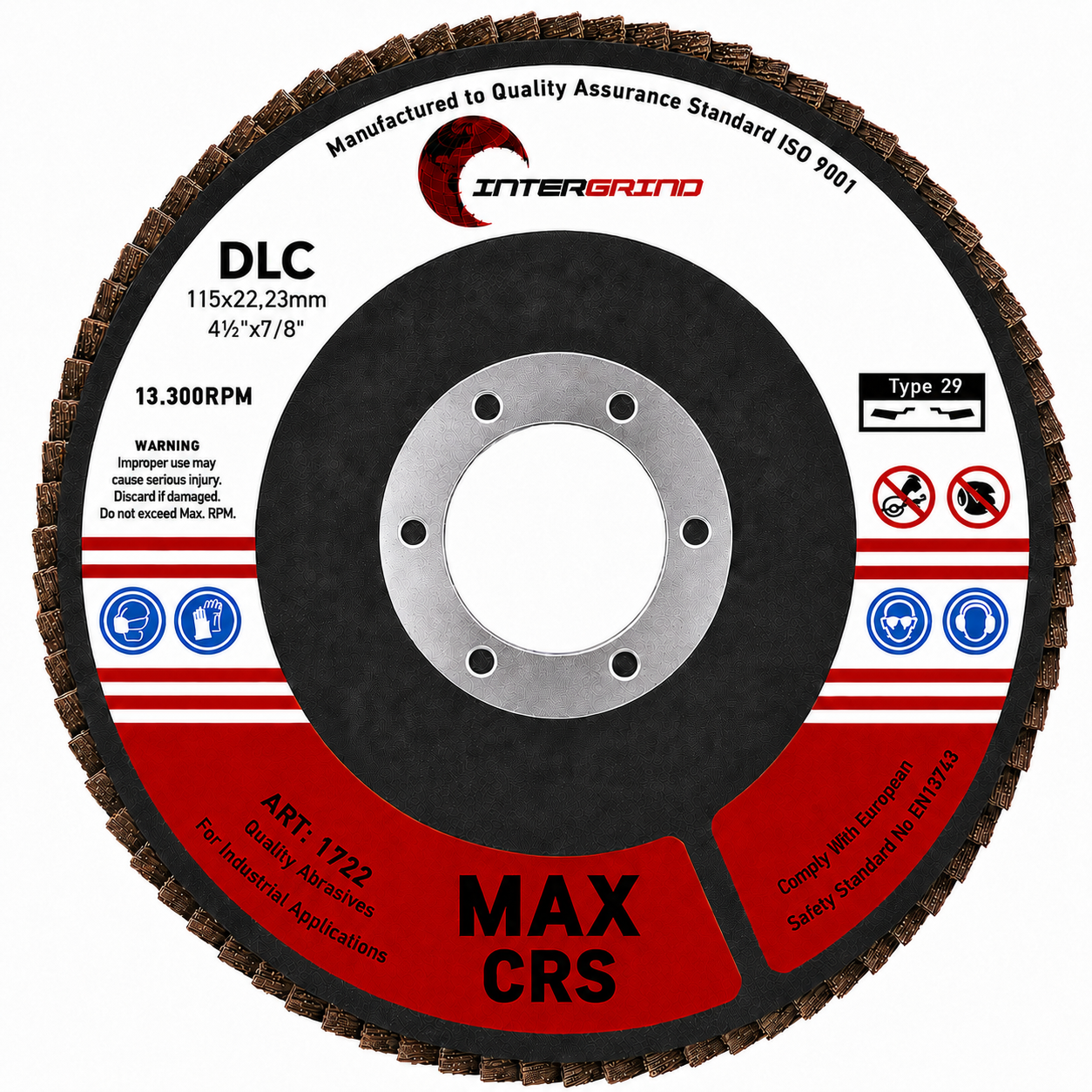 Intergrind SC-Max - Surface Conditioning Flap Disc