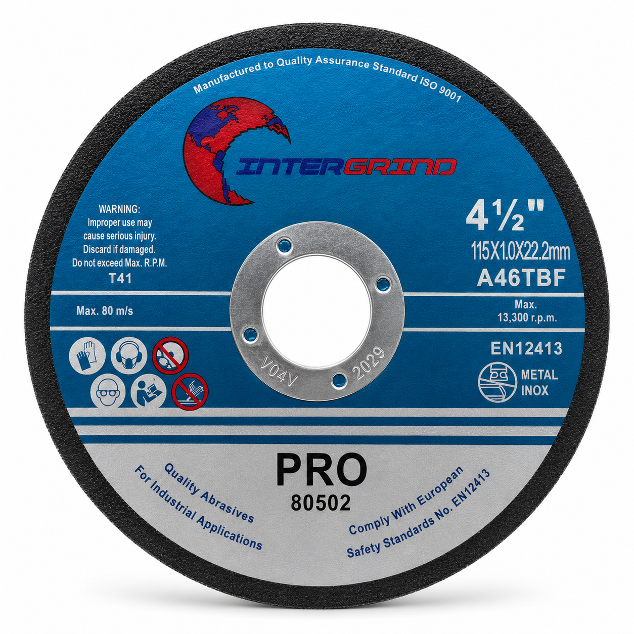 Inter Grind Pro - Thin Metal & Inox Cutting Discs