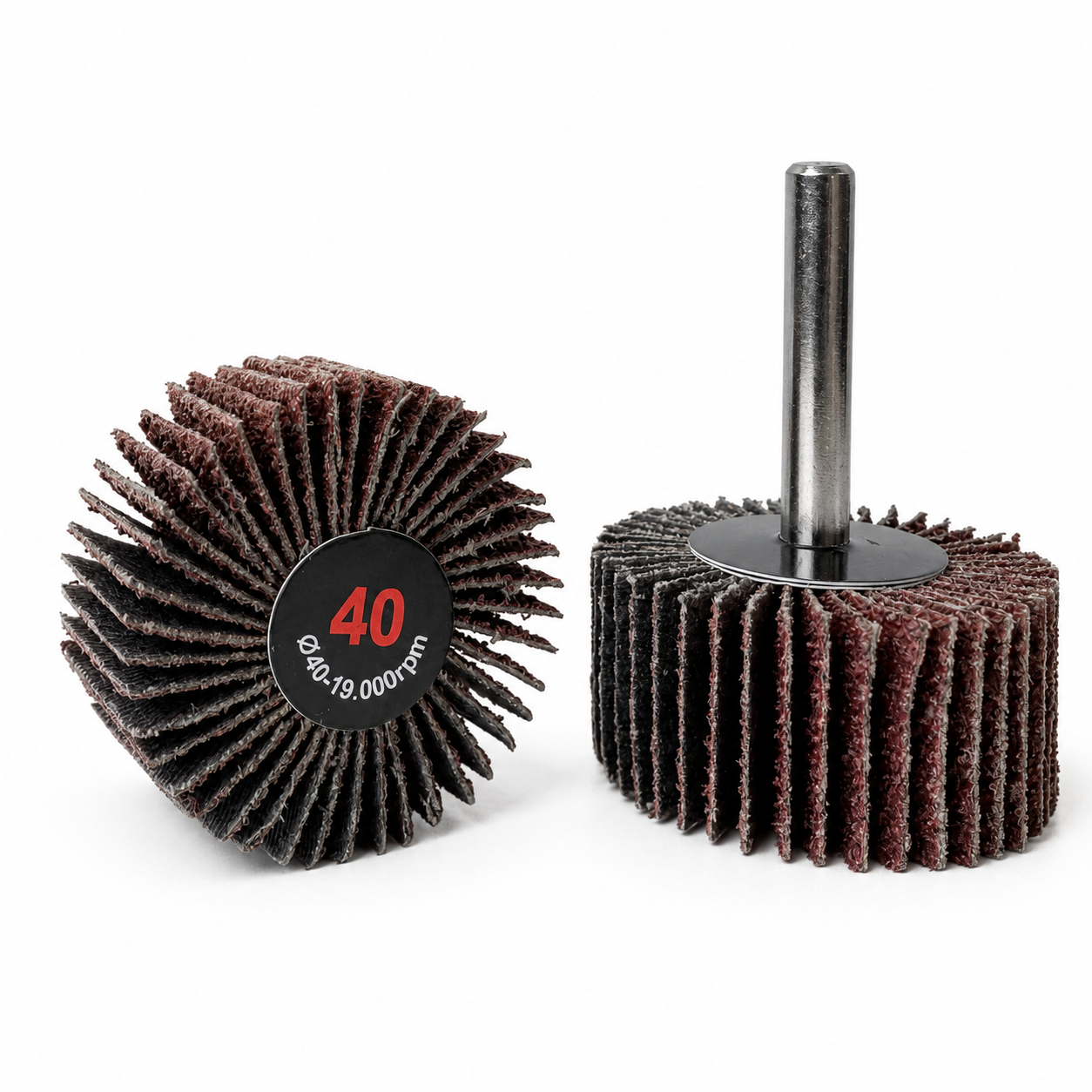 Shaft Mounted Flap Wheels - 40X20mm