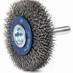 Weiler - Shaft Mounted Crimped Wire Wheel Brush