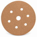 Smirdex - 820 Yellow Line Hook & Loop Discs – 7 Holes